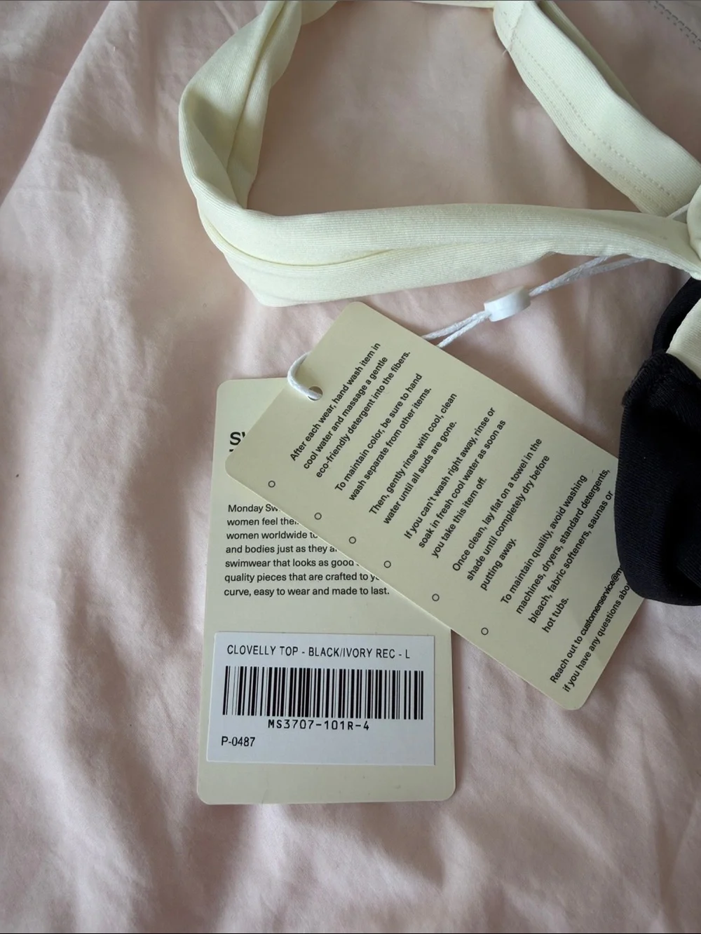 Monday Swimwear Set - Clovelly Top L / Marseille Bottom M NWT